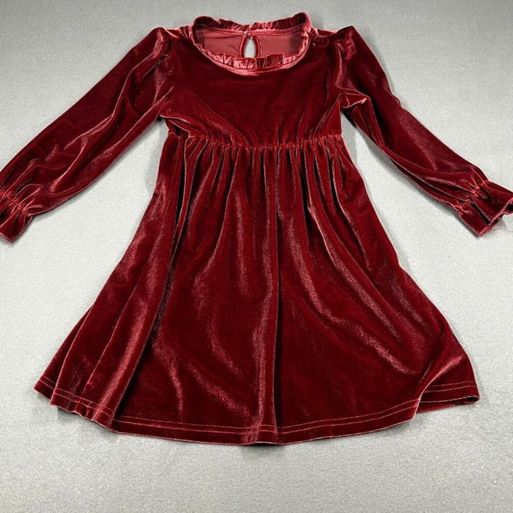shein girls sz 6 very soft log sleeve  dress